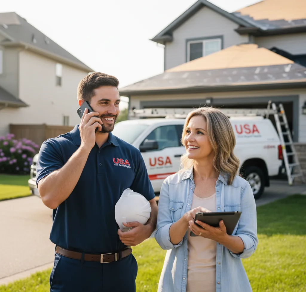 USA Roof Repair Experts customer support in Chatsworth
